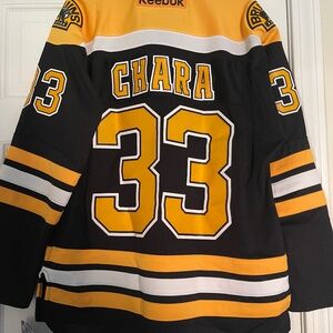 🏒 Boston Bruins Official Reebok Jersey – Zdeno Chara #33 – NEW with Tags! 🐻